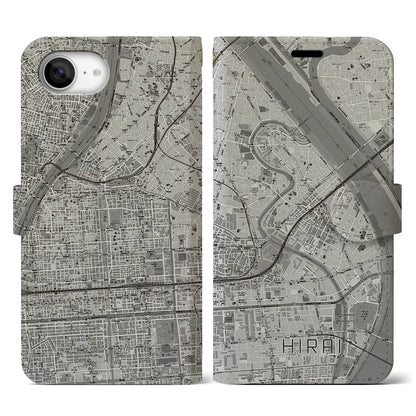 【平井（東京都）】地図柄iPhoneケース（手帳タイプ）