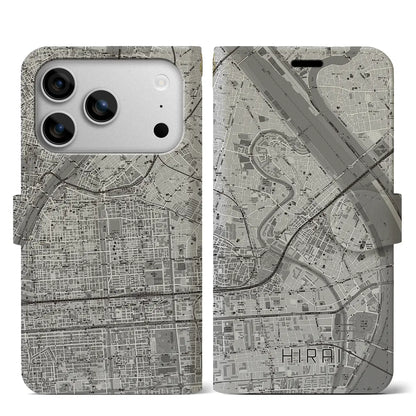 【平井（東京都）】地図柄iPhoneケース（手帳タイプ）