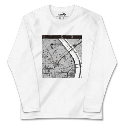 【平井（東京都）】地図柄ロングスリーブTシャツ
