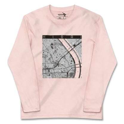 【平井（東京都）】地図柄ロングスリーブTシャツ