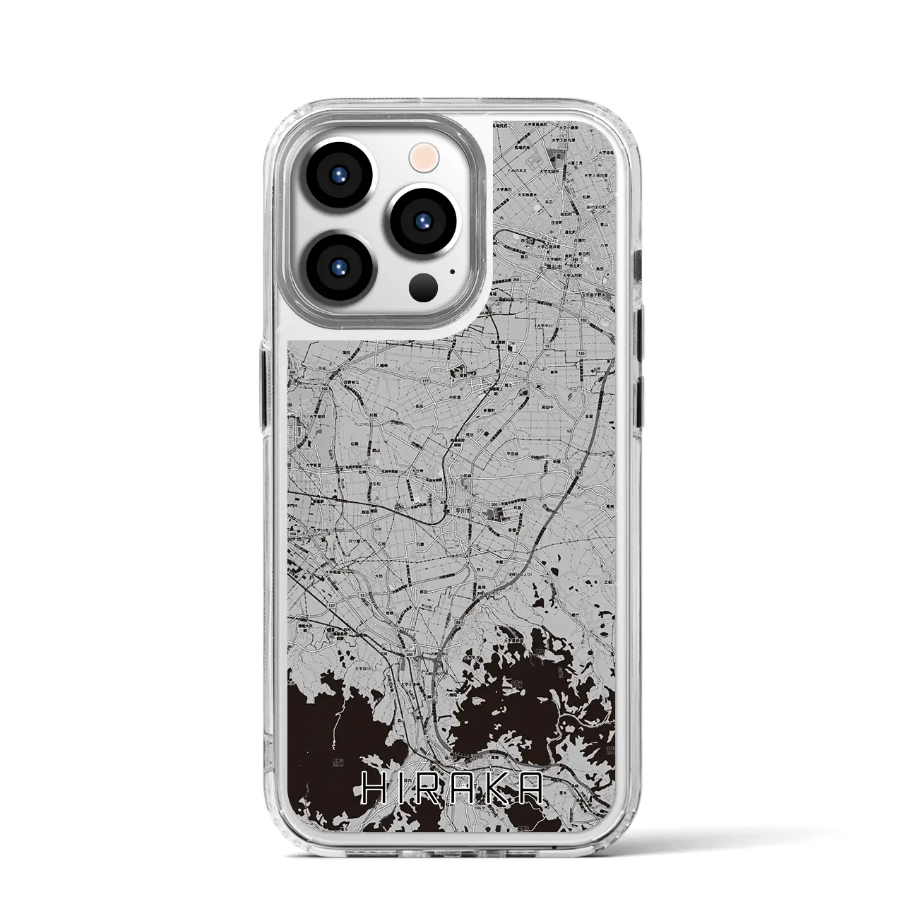 【平賀（青森県）】地図柄iPhoneケース（MagSafeタイプ）