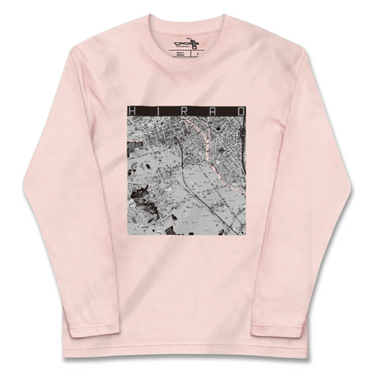 【平尾（福岡県）】地図柄ロングスリーブTシャツ