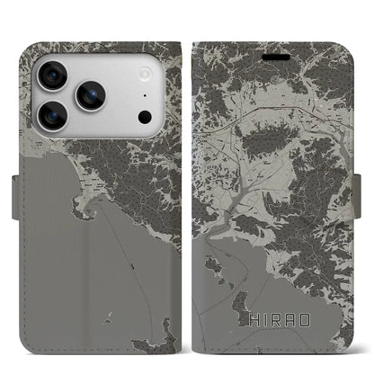 【平生（山口県）】地図柄iPhoneケース（手帳タイプ）