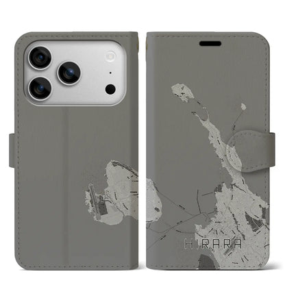 【平良（沖縄県）】地図柄iPhoneケース（手帳タイプ）