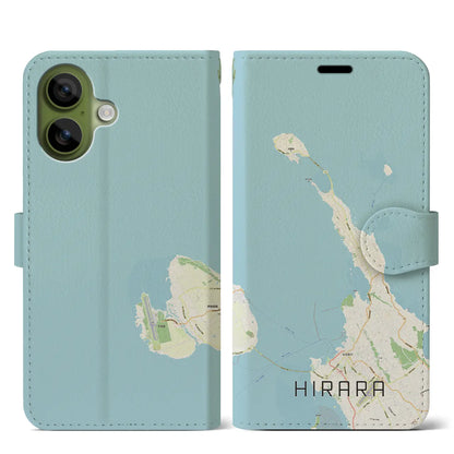 【平良（沖縄県）】地図柄iPhoneケース（手帳タイプ）