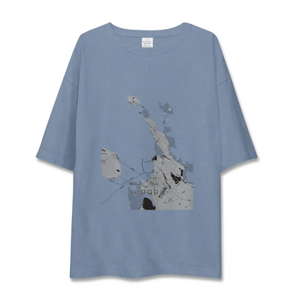 【平良（沖縄県）】地図柄ビッグシルエットTシャツ