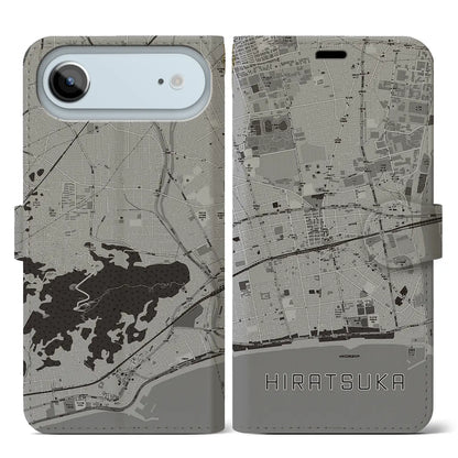 【平塚（神奈川県）】地図柄iPhoneケース（手帳タイプ）