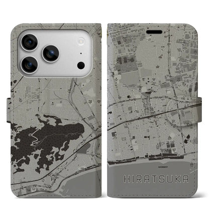 【平塚（神奈川県）】地図柄iPhoneケース（手帳タイプ）