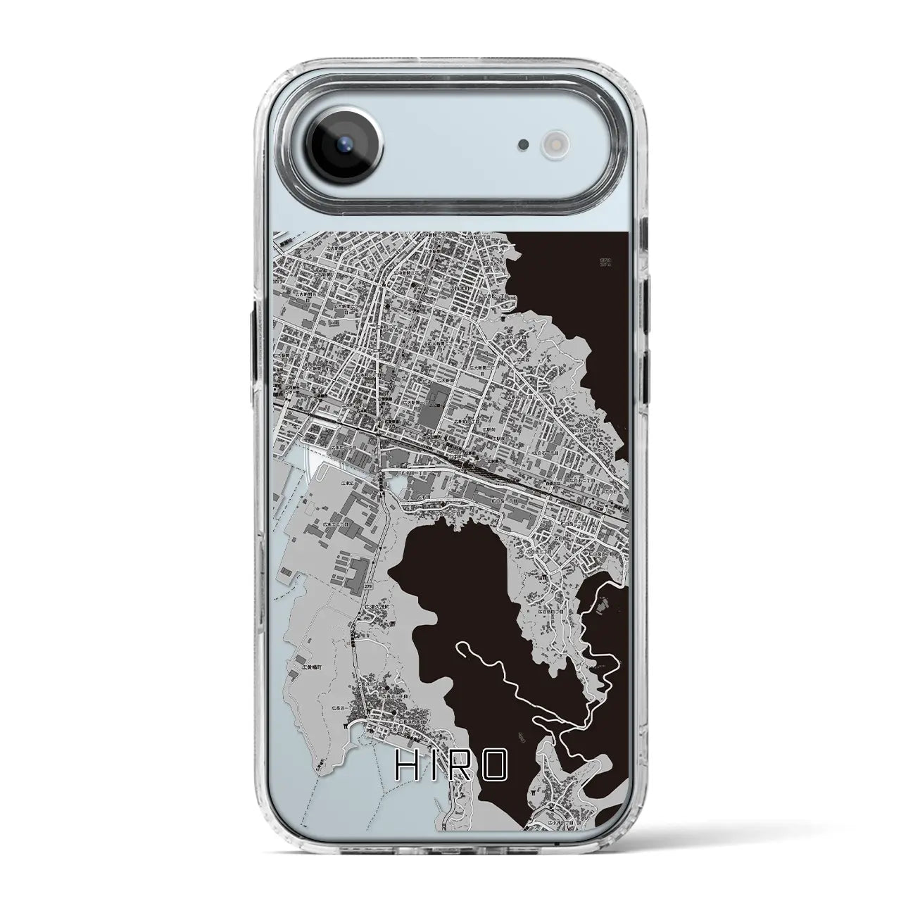 【広（広島県）】地図柄iPhoneケース（MagSafeタイプ）