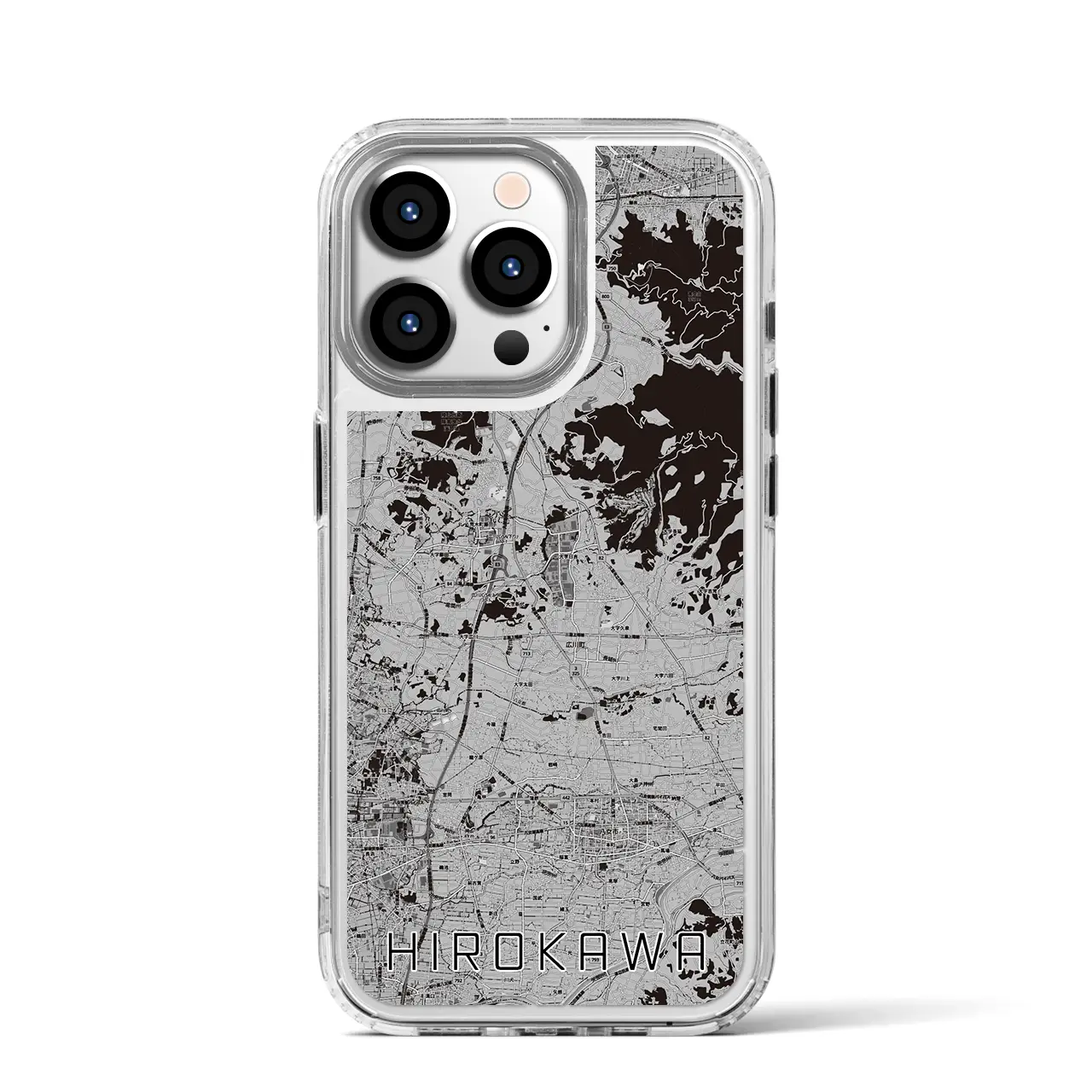 【広川（福岡県）】地図柄iPhoneケース（MagSafeタイプ）