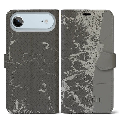 【広野（福島県）】地図柄iPhoneケース（手帳タイプ）