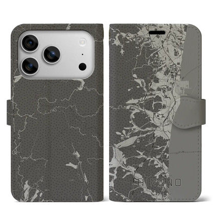 【広野（福島県）】地図柄iPhoneケース（手帳タイプ）