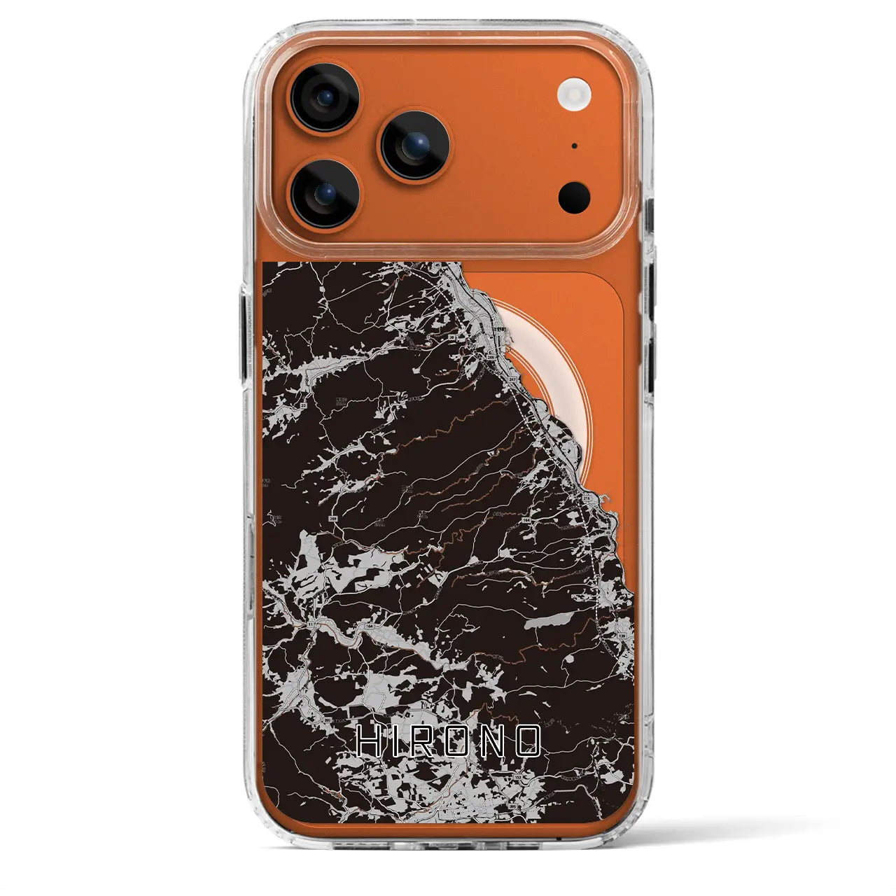 【洋野（岩手県）】地図柄iPhoneケース（MagSafeタイプ）