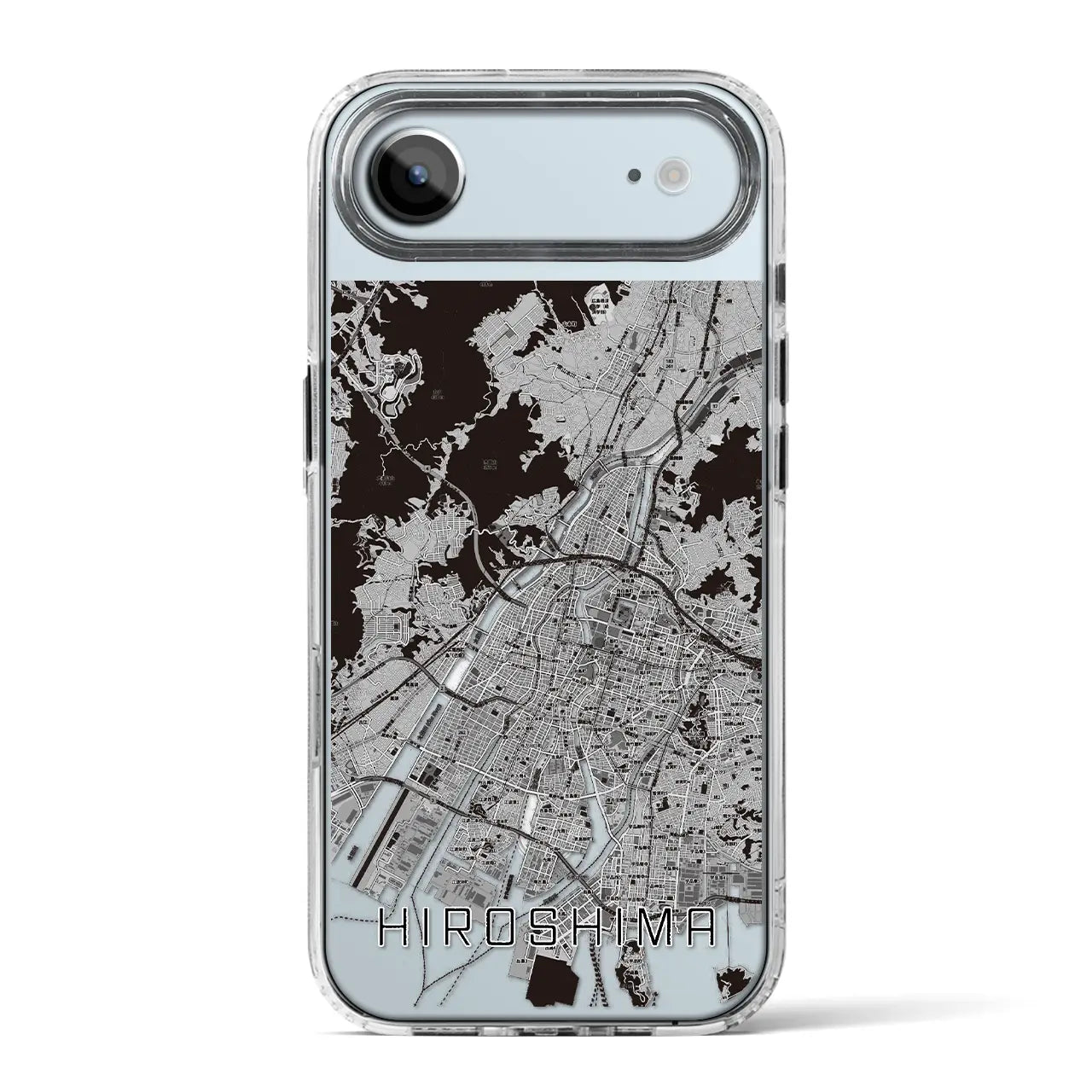 【広島（広島県）】地図柄iPhoneケース（MagSafeタイプ）