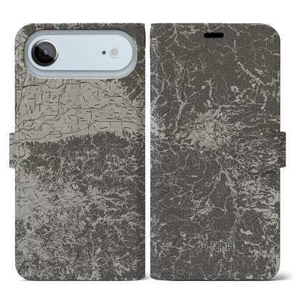 【日田（大分県）】地図柄iPhoneケース（手帳タイプ）