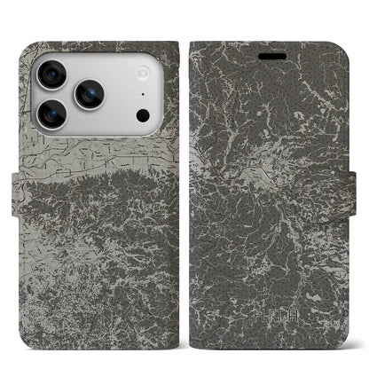 【日田（大分県）】地図柄iPhoneケース（手帳タイプ）