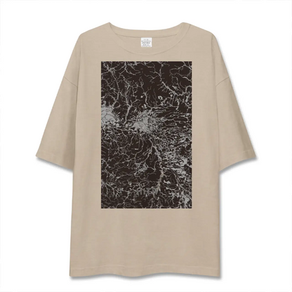 【日田（大分県）】地図柄ビッグシルエットTシャツ