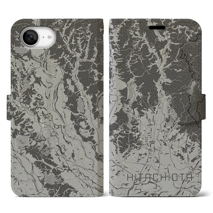 【常陸太田（茨城県）】地図柄iPhoneケース（手帳タイプ）