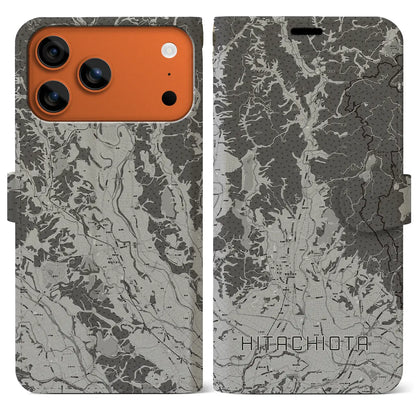 【常陸太田（茨城県）】地図柄iPhoneケース（手帳タイプ）