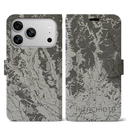 【常陸太田（茨城県）】地図柄iPhoneケース（手帳タイプ）