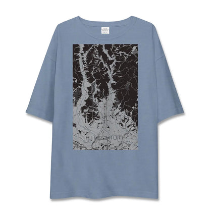 【常陸太田（茨城県）】地図柄ビッグシルエットTシャツ