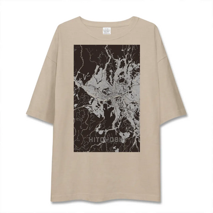 【人吉（熊本県）】地図柄ビッグシルエットTシャツ