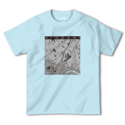 【日吉（神奈川県）】地図柄ヘビーウェイトTシャツ