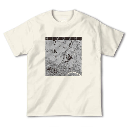 【日吉（神奈川県）】地図柄ヘビーウェイトTシャツ