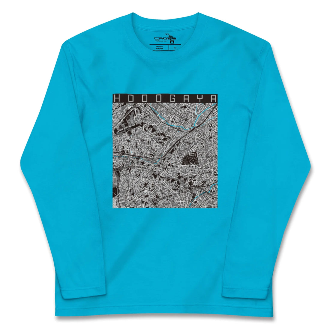 【保土ケ谷(神奈川県)】地図柄ロングスリーブTシャツ