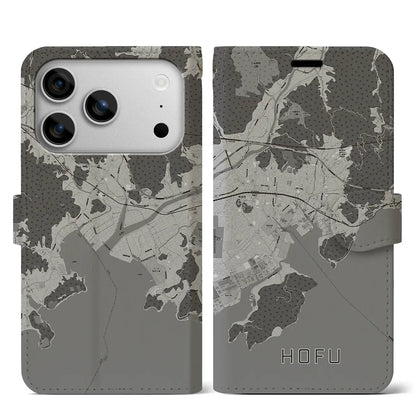 【防府（山口県）】地図柄iPhoneケース（手帳タイプ）