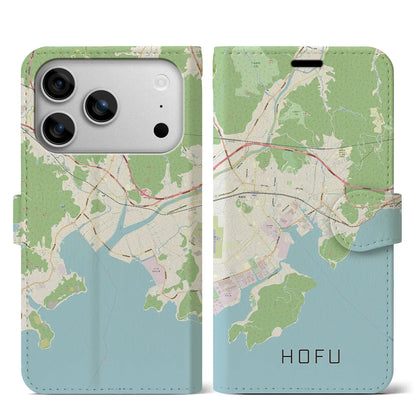 【防府（山口県）】地図柄iPhoneケース（手帳タイプ）