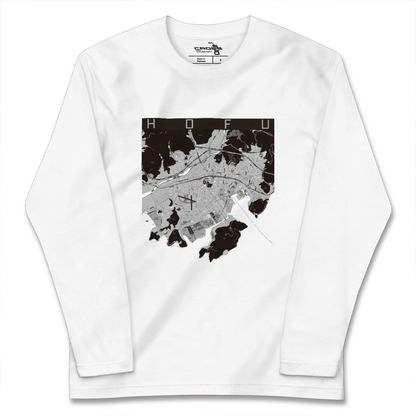 【防府（山口県）】地図柄ロングスリーブTシャツ
