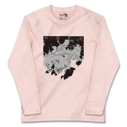 【防府（山口県）】地図柄ロングスリーブTシャツ