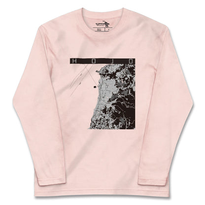 【北条（愛媛県）】地図柄ロングスリーブTシャツ