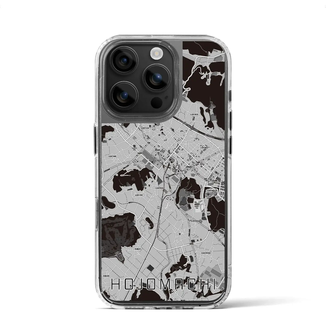 【北条町(兵庫県)】地図柄iPhoneケース(MagSafeタイプ)