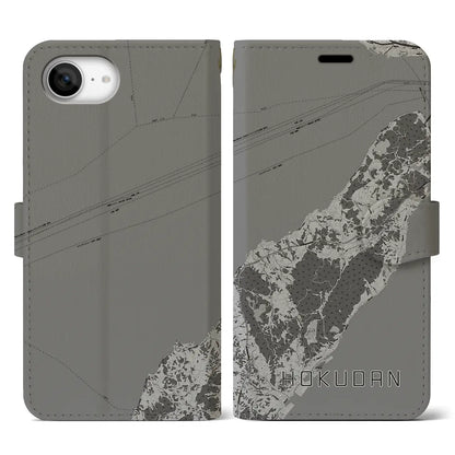 【北淡（兵庫県）】地図柄iPhoneケース（手帳タイプ）