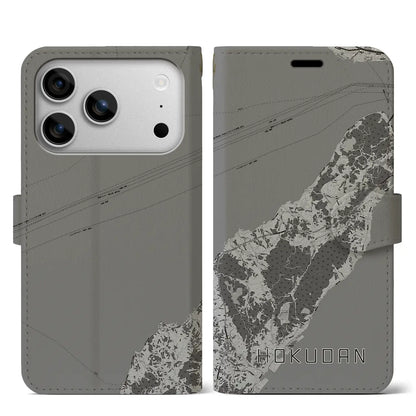 【北淡（兵庫県）】地図柄iPhoneケース（手帳タイプ）