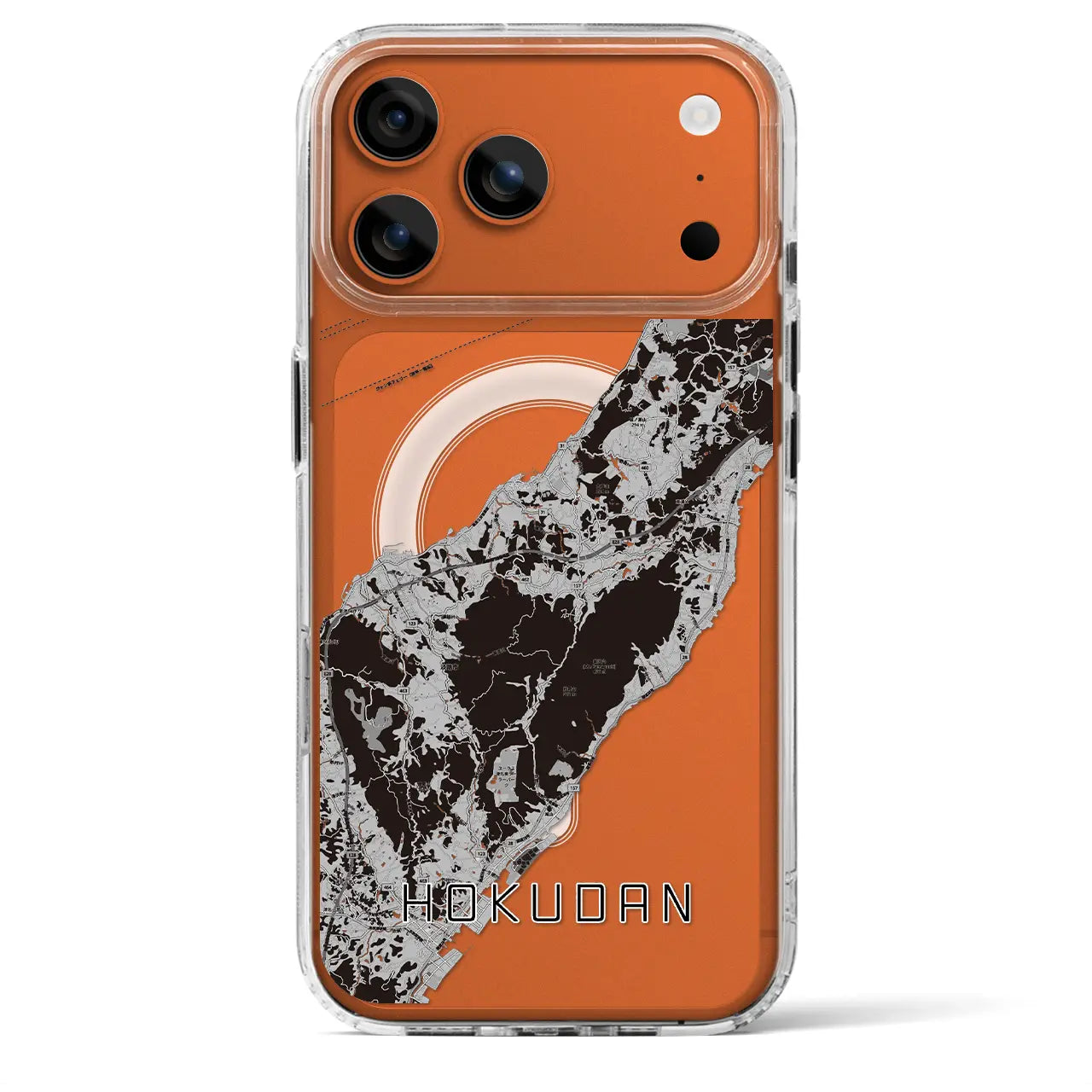 【北淡（兵庫県）】地図柄iPhoneケース（MagSafeタイプ）