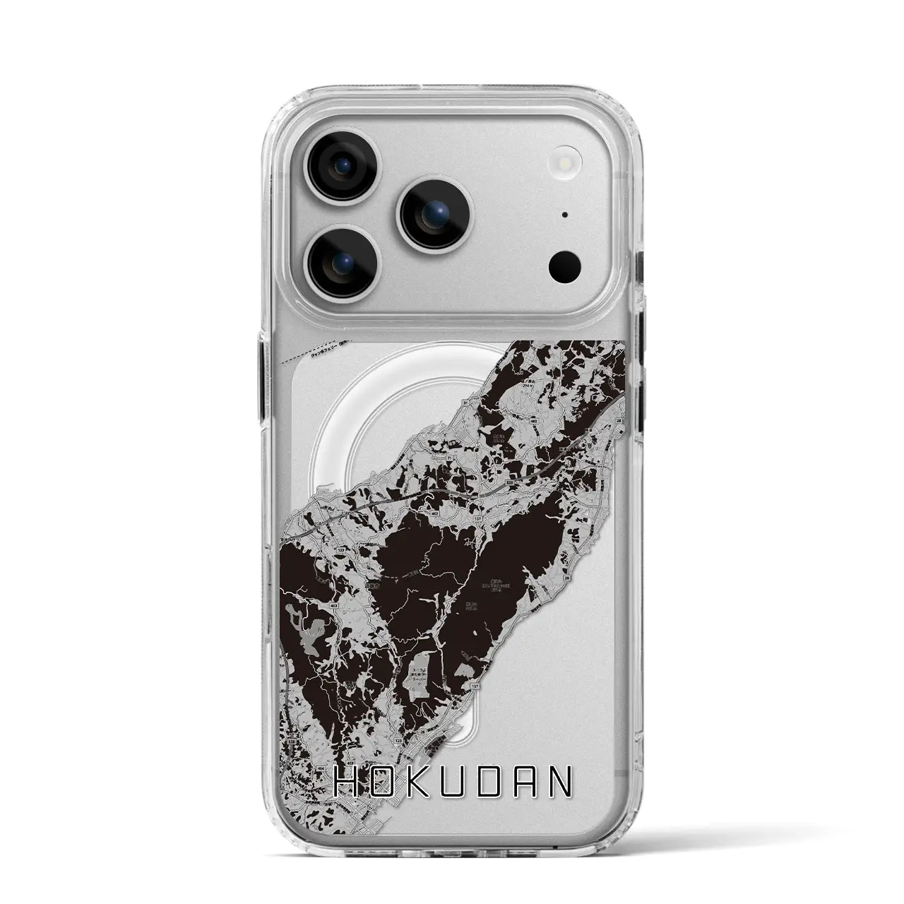 【北淡（兵庫県）】地図柄iPhoneケース（MagSafeタイプ）