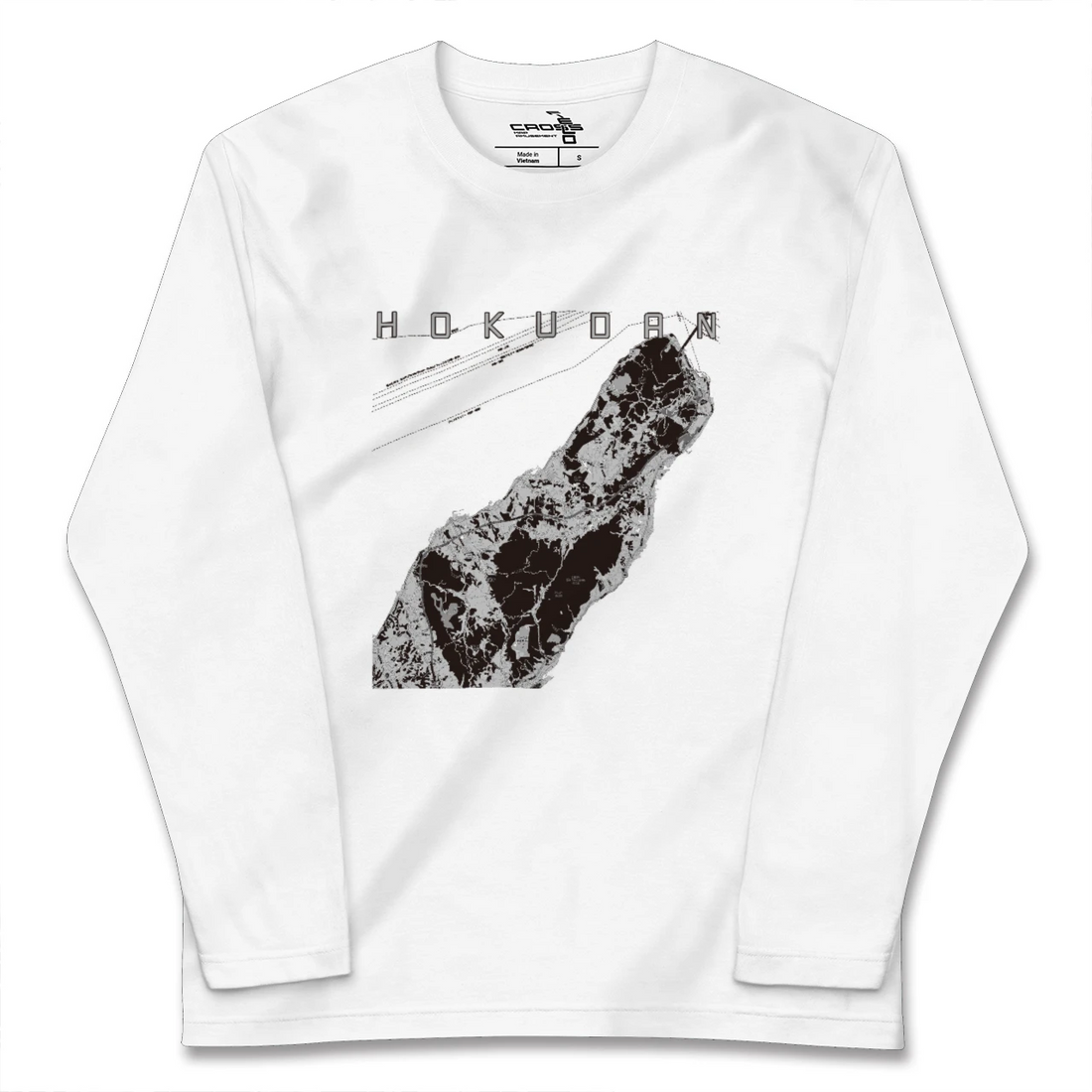 【北淡(兵庫県)】地図柄ロングスリーブTシャツ