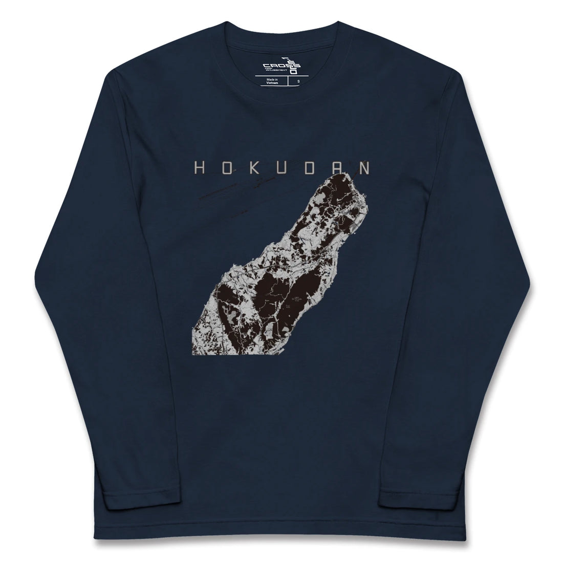【北淡（兵庫県）】地図柄ロングスリーブTシャツ