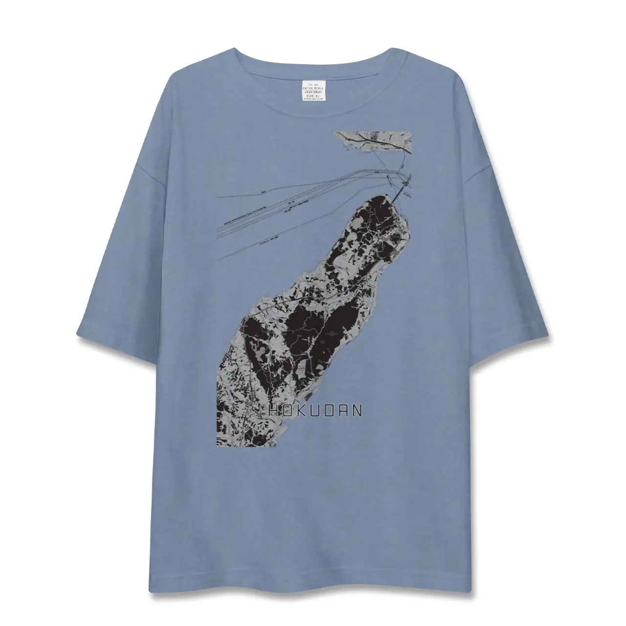 【北淡（兵庫県）】地図柄ビッグシルエットTシャツ