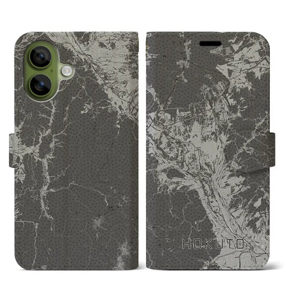 【北杜（山梨県）】地図柄iPhoneケース（手帳タイプ）