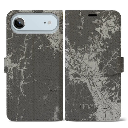 【北杜（山梨県）】地図柄iPhoneケース（手帳タイプ）