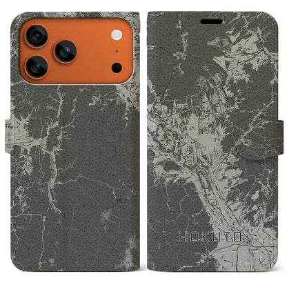 【北杜（山梨県）】地図柄iPhoneケース（手帳タイプ）