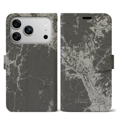 【北杜（山梨県）】地図柄iPhoneケース（手帳タイプ）