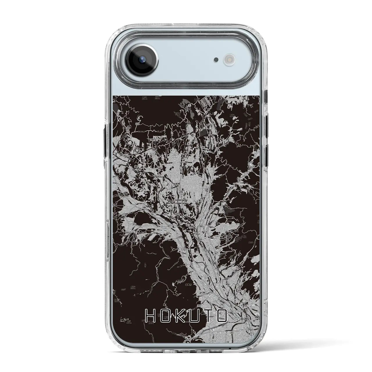 【北杜（山梨県）】地図柄iPhoneケース（MagSafeタイプ）