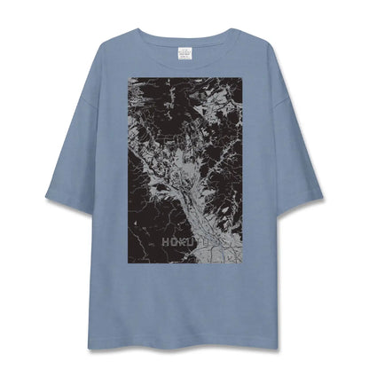 【北杜（山梨県）】地図柄ビッグシルエットTシャツ