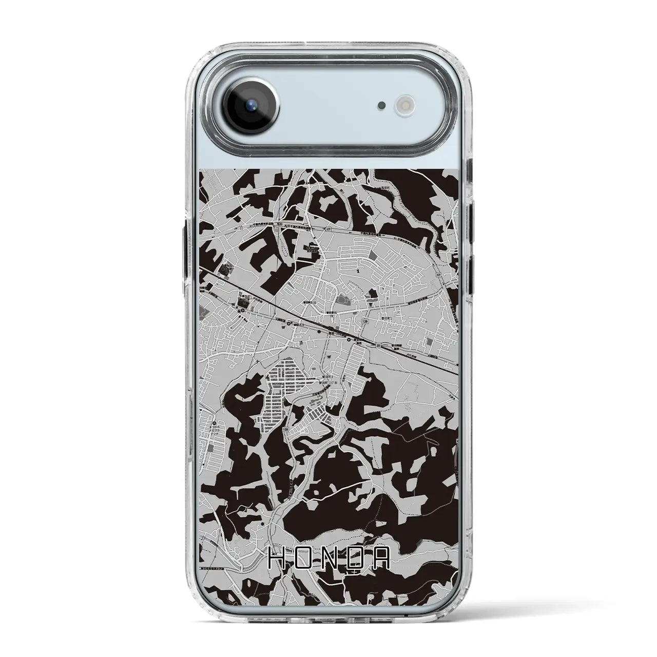 【誉田（千葉県）】地図柄iPhoneケース（MagSafeタイプ）