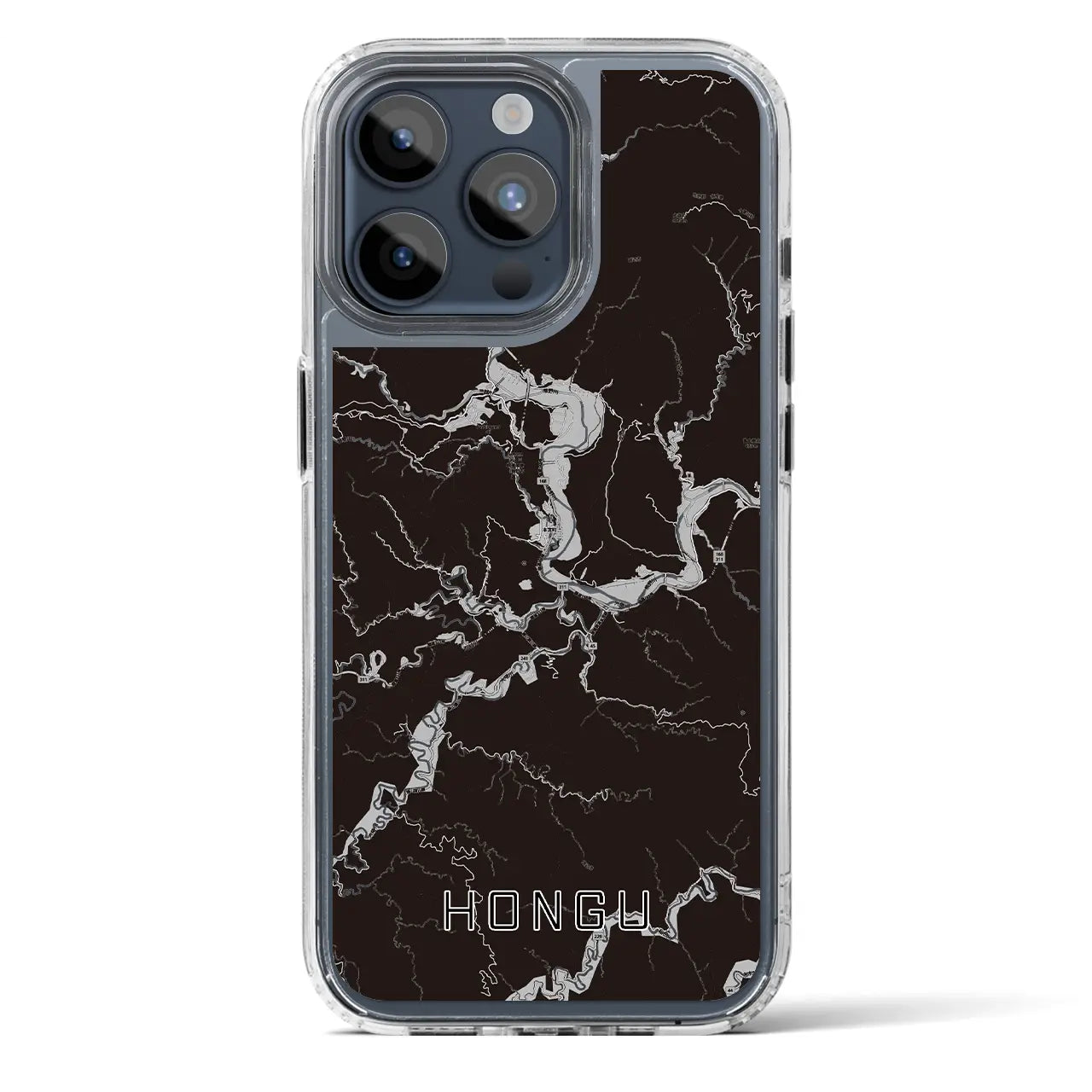 【本宮（和歌山県）】地図柄iPhoneケース（MagSafeタイプ）